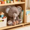 Transfronterizo lindo sentado elefante peluche juguete bondadoso niña dormir pacificador ragdoll fabricante personalizado Specification image